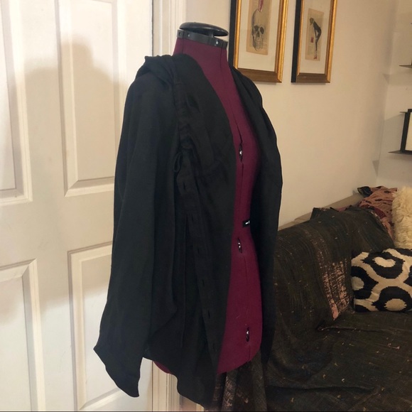 Society for Rational Dress asymmetric linen top - Picture 6 of 8